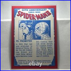 Iconic Prism Comic Images SpiderMan ll 30th Anniversary 1962-1992 Collectors Set