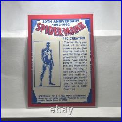 Iconic Prism Comic Images SpiderMan ll 30th Anniversary 1962-1992 Collectors Set
