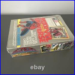 Impel Marvel Universe Series II Trading Card Box 1991 Spider-Man Bonus Holograms