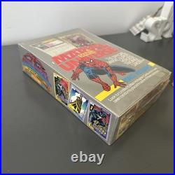 Impel Marvel Universe Series II Trading Card Box 1991 Spider-Man Bonus Holograms