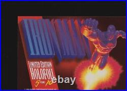 Iron Man 5 of 10 Marvel Masterpiece 1994 Holo Trading Card TCG