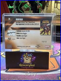 Iron Man #75 10/10 OMEGA Tier 3 Silver Framed Masterpieces 2024 MM Grego