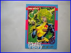 Jim Lee Signed X-Men Impel Series 1 RARE Polaris Card Marvel Comics 1992