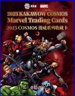 KAKAWOW COSMOS Marvel Series Collectible Trading Cards Hobby Box Sealed In Stock