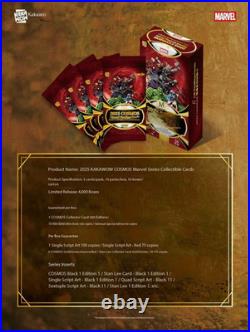 KAKAWOW COSMOS Marvel Series Collectible Trading Cards Hobby Box Sealed In Stock