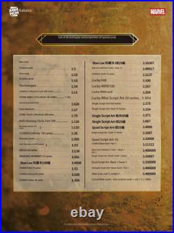 KAKAWOW COSMOS Marvel Series Collectible Trading Cards Hobby Box Sealed In Stock