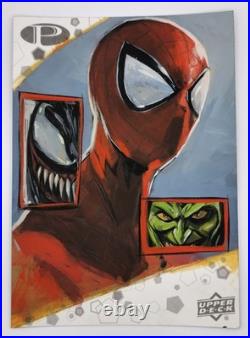 KURSAT CETINER Spider-Man / Venom / Green Goblin PREMIER 5x7 Pack-Pulled Sketch KURSAT CETINER Spider-Man / Venom / Green Goblin PREMIER 5x7 Pack-Pulled Sketch
