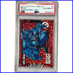Kith X-Men Beast Impel Marvel Universe Card Limited 1/100 Red