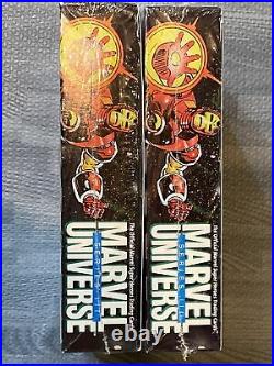 LOT OF 2 BOXES 1992 Marvel Universe Series 3 Trading Cards Factory Sealed Box