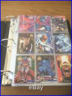 Large Marvel Flair Annual And Fleer Ultra Xmen Card Collection/job Lot/bundle