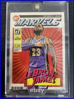 Lebron James 2019-20 Panini Donruss Net Marvels Insert Sp La Los Angeles Lakers