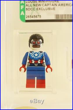 Lego Marvel SDCC 2015 Secret Wars All New Captain America AFA 9.5