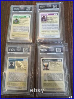 Lot Of 1990 Marvel Cards From Impel