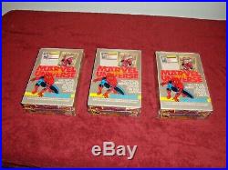 Lot Of 3 Boxes 1991 Marvel Universe Series 2 Trading Card Factory SEALED 36 Pack