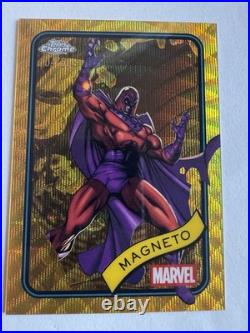 MAGNETO Gold Wave /50 2025 Marvel Topps Chrome MAGNETO Gold Wave /50 2025 Marvel Topps Chrome