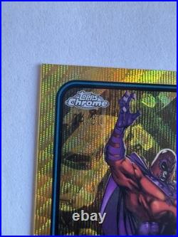 MAGNETO Gold Wave /50 2025 Marvel Topps Chrome MAGNETO Gold Wave /50 2025 Marvel Topps Chrome