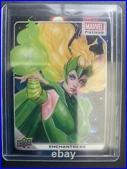 MARVEL Platinum ENCHANTRESS Cosmic /25 Upper Deck