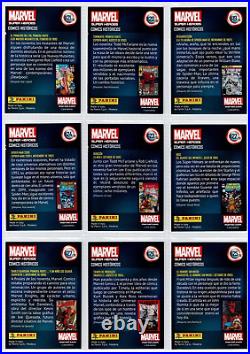 MARVEL SUPERHEROS Card Comic ITALY Full Set 36/36 Panini 2018 Spiderman Iron Man