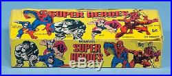 MARVEL SUPER HEROES 1966 Original DONRUSS GUM CARD BOX MARVELMANIA Kirby Ditko