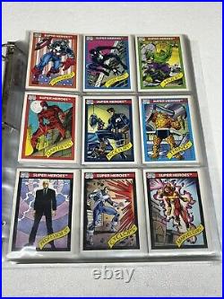MARVEL Series 1 1990 Impel Trading Cards Complete 162 Base Set Pack Fresh NM/M