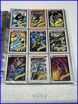 MARVEL Series 1 1990 Impel Trading Cards Complete 162 Base Set Pack Fresh NM/M