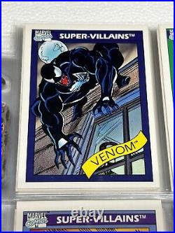 MARVEL Series 1 1990 Impel Trading Cards Complete 162 Base Set Pack Fresh NM/M