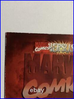 MARVEL Vs. DC 1995 RARE MIRAGE Lenticular Card WOLVERINE & BATMAN as DARK CLAW