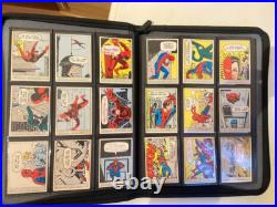 MARVEL comics 1966 Donruss trading cards, complete set of 66 MARVEL comics 1966 Donruss trading cards, complete set of 66