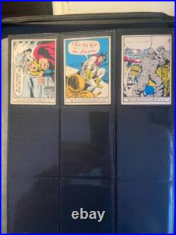 MARVEL comics 1966 Donruss trading cards, complete set of 66 MARVEL comics 1966 Donruss trading cards, complete set of 66