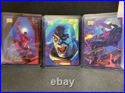 MINT 36Card Lot GRADE READY! 1994 Marvel Masterpieces Gold Foil Signature Series