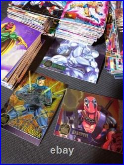 Marvel 1994-95 HUGE 380+ TRADING CARD LOT! UNIVERSE! FLAIR! METAL! EMPTY PACKS