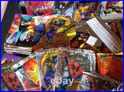 Marvel 1994-95 HUGE 380+ TRADING CARD LOT! UNIVERSE! FLAIR! METAL! EMPTY PACKS