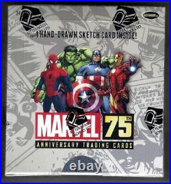 Marvel 75th Anniversary 2014 Rittenhouse Factory Sealed Box Trading Cards