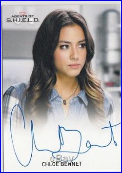 Marvel Agents Of Shield Season 2 Chloe Bennet (agent Skye) Autograph Fb El