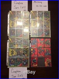 Marvel And DC Card Lots (Complete Sets, Inserts and More)