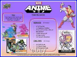Marvel Anime Trading Cards Hobby Box (upper Deck 2020)