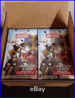 Marvel Annual Trading Cards Sealed Boxes Upper Deck 2016 Case of 12 Boxes