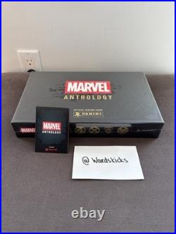 Marvel Anthology Trading Card Treasure Box Panini + LIMITED EDITION CARD IN HAND