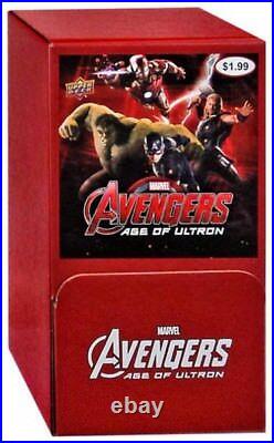 Marvel Avengers Age of Ultron Trading Card Gravity Feed Box