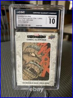 Marvel Beginnings Hulk #364 Comic Clipping /50