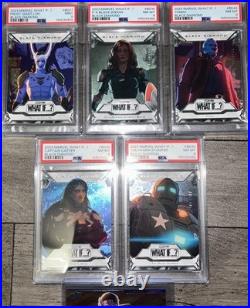 Marvel Black Diamond 2023 What IF /199 PSA graded 8-9 Mint Comic Trading cards