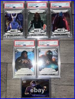 Marvel Black Diamond 2023 What IF /199 PSA graded 8-9 Mint Comic Trading cards