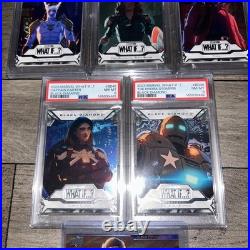 Marvel Black Diamond 2023 What IF /199 PSA graded 8-9 Mint Comic Trading cards