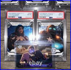 Marvel Black Diamond 2023 What IF /199 PSA graded 8-9 Mint Comic Trading cards
