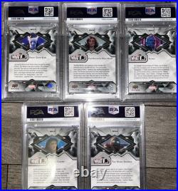 Marvel Black Diamond 2023 What IF /199 PSA graded 8-9 Mint Comic Trading cards
