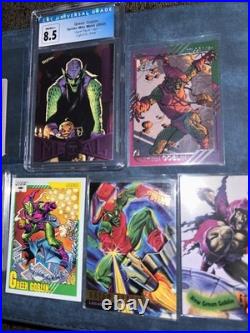 Marvel Cards 1/1 Plate Hobgoblin Green Goblin PSA CGC Metal Retro Marvel Cards Marvel Cards 1/1 Plate Hobgoblin Green Goblin PSA CGC Metal Retro Marvel Cards
