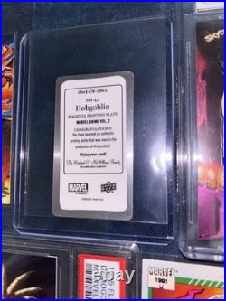 Marvel Cards 1/1 Plate Hobgoblin Green Goblin PSA CGC Metal Retro Marvel Cards Marvel Cards 1/1 Plate Hobgoblin Green Goblin PSA CGC Metal Retro Marvel Cards