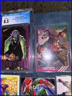 Marvel Cards 1/1 Plate Hobgoblin Green Goblin PSA CGC Metal Retro Marvel Cards Marvel Cards 1/1 Plate Hobgoblin Green Goblin PSA CGC Metal Retro Marvel Cards