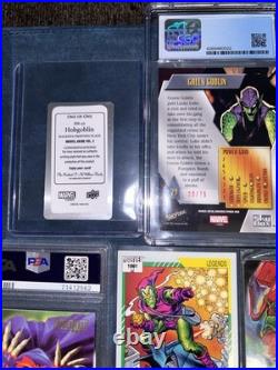 Marvel Cards 1/1 Plate Hobgoblin Green Goblin PSA CGC Metal Retro Marvel Cards Marvel Cards 1/1 Plate Hobgoblin Green Goblin PSA CGC Metal Retro Marvel Cards