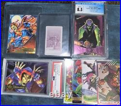 Marvel Cards 1/1 Plate Hobgoblin Green Goblin PSA CGC Metal Retro Marvel Cards Marvel Cards 1/1 Plate Hobgoblin Green Goblin PSA CGC Metal Retro Marvel Cards